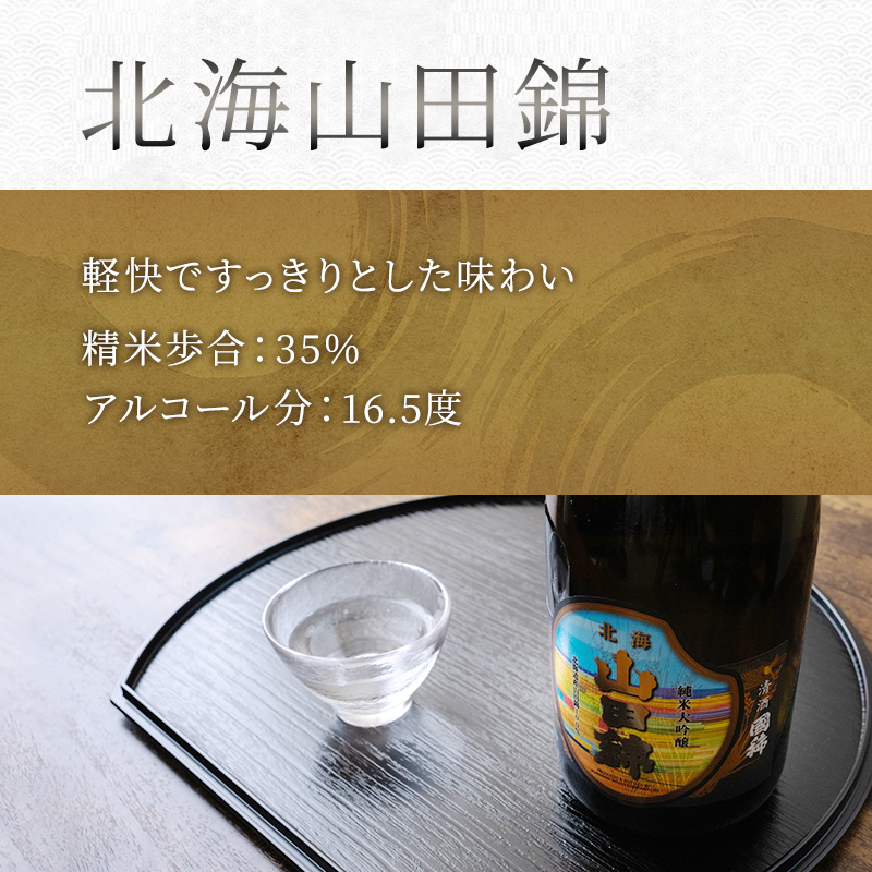 日本酒 純米大吟醸 国稀酒造 北海山田錦 720ml ×1本 山田錦 使用 大吟醸 加藤農場 純米大吟醸酒 大吟醸酒 地酒 お酒 酒 アルコール 清酒 フルーティー フルーティーな日本酒 北海道 芦別市