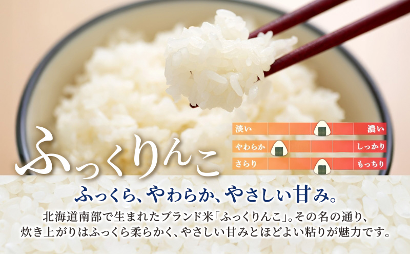 5ヵ月 定期便 無洗米 北海道 ふっくりんこ 600g (ホクレン米) 獲得 白米 お取り寄せ ごはん 道産米 ブランド米 600グラム お米 ご飯 米 北海道米 送料無料 北海道 芦別市