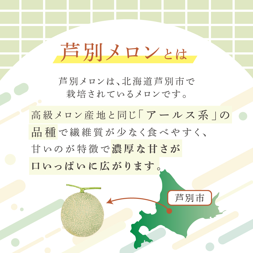【北海道 芦別メロン】青肉 メロン 2玉セット 各1.5kg  計2玉 北海道 芦別市 果物 メロン 甘い ジューシー フルーツ ギフト お中元