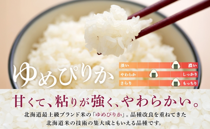 5ヵ月 定期便 米 北海道 ゆめぴりか6kg（ホクレン米）特A 獲得 白米 お取り寄せ ごはん 道産米 ブランド米 6キロ お米 ご飯 米 北海道米 送料無料 北海道 芦別市