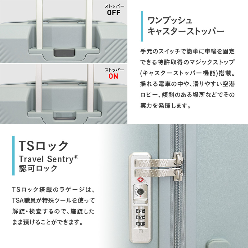 Brush 北海道 カラーパレット ハード スーツケース 34L CABIN_No.5801177 函館ネイビー キャリーケース 旅 キャリー かばん バッグ 国産 日本製 北海道 赤平市 函館ネイビー 34L