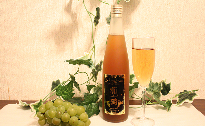 隔月5回 定期便 プレミアム葡萄ジュース【ナイアガラ】500ml×4本 化粧箱入り ぶどう ブドウ ジュース 飲料 果物 くだもの フルーツ  [カムナビファーム]