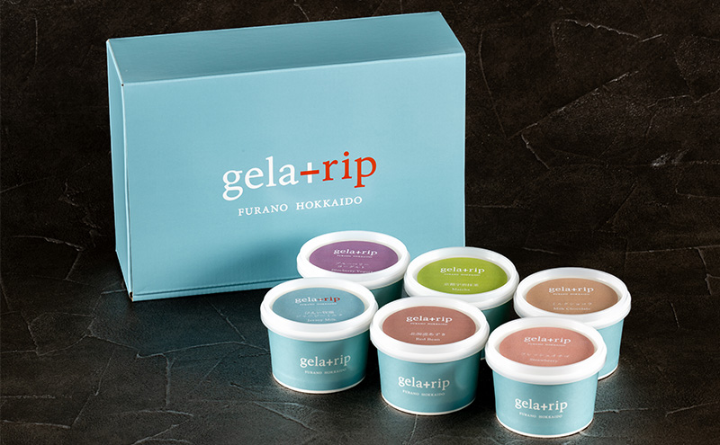≪12ヵ月定期便≫gelatrip's selection ジェラート6個BOX