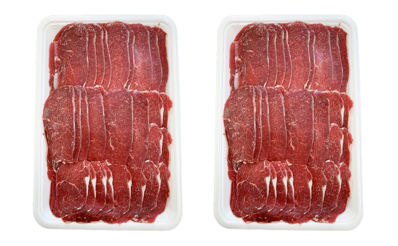 【6か月定期便】エゾシカ肉のスライス ロース(計1kg) 南富フーズ株式会社 鹿肉 ジビエ 鹿 肉 北海道 南富良野町 エゾシカ