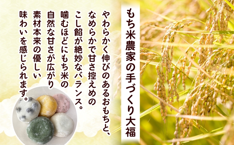 もち米農家の大福 かぼちゃ 15個入り もち米 米 お米 大福 和菓子 お菓子 デザート モチモチ もちもち おやつ 国産もち米 国産 日本産 つきたて 冷凍 本格的 お取り寄せ ご当地 送料無料 北海道 美深町