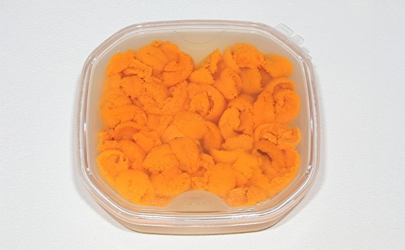 北海道 礼文島産 生うに (えぞばふんうに) 塩水パック 100g×1 生ウニ 塩水うに 魚貝類 雲丹