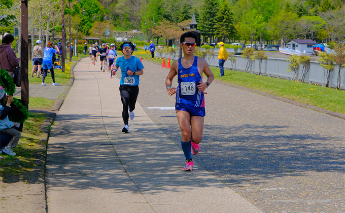 洞爺湖マラソンにペアで参加して大会を応援！スタート地点から徒歩5分の専用駐車場(1台)＋ エントリー権 (2人)