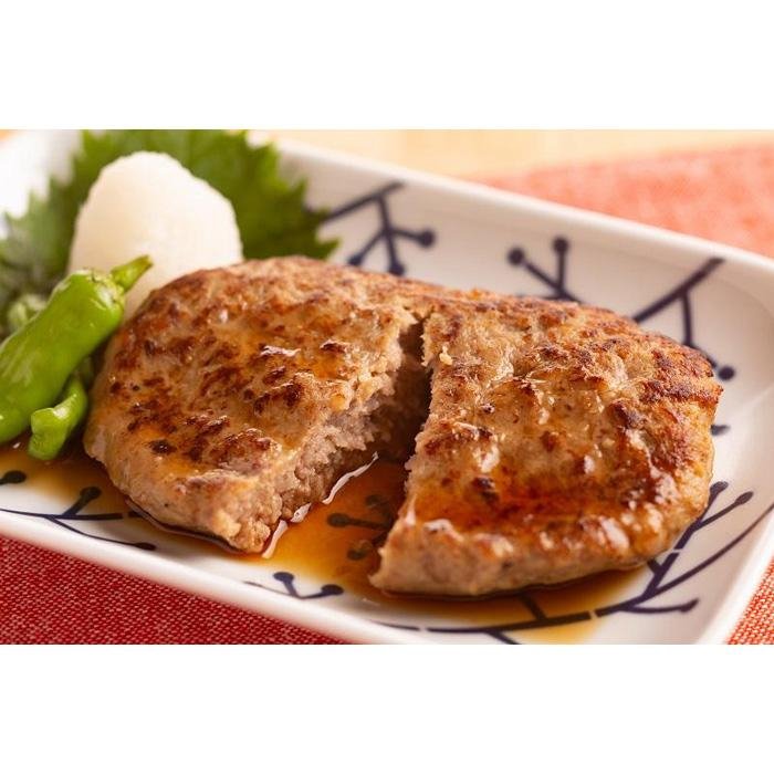 ハンバーグ 4種 岩手のハンバーグ 8個 セット カナンフーズ 短角牛 豚 黒豚 牛すじ コラーゲン 食べ比べ 温めるだけ レンジ 調理 湯煎 惣菜 おかず お弁当 弁当 お弁当のおかず レトルト 冷蔵 冷蔵配送 岩手 岩手県 盛岡市