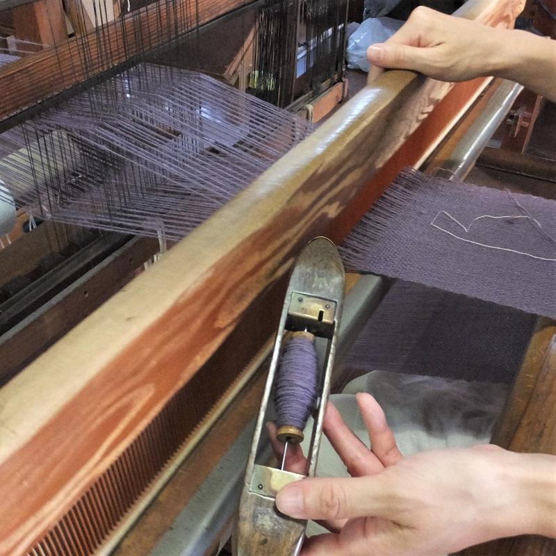 ホームスパン ネックウェア（黄・茶）