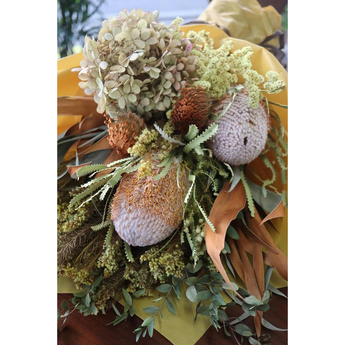 ドライフラワーブーケ レゼダ【田村フローリスト】