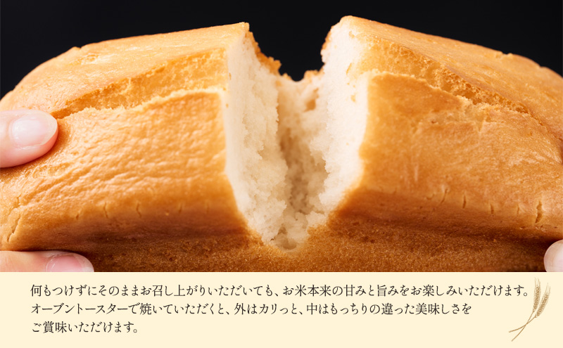 生米パン 200g 4本 セット 詰め合わせ グルテンフリー 保存料不使用 宮城県岩沼市産米使用 パン お米パン