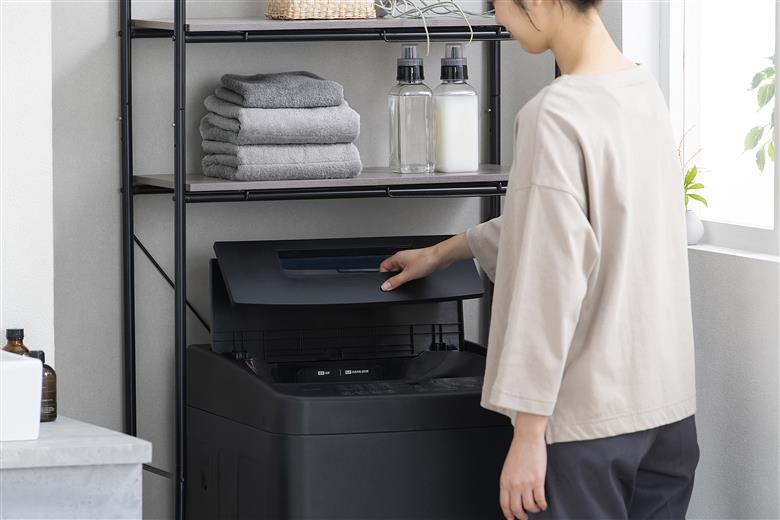 洗濯機 全自動洗濯機 5.0kgIAW-T504-Bブラック アイリスオーヤマ 縦型 縦型洗濯機 全自動洗濯機 小型 コンパクト 上開き 予約タイマー 新生活 一人暮らし