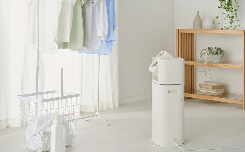 【お買い得】除湿機　衣類乾燥機　サーキュレーター　強力除湿&除湿量2200ML 楽天市場】【公式店限定2年保証】【選べる物干しセット】 除湿機