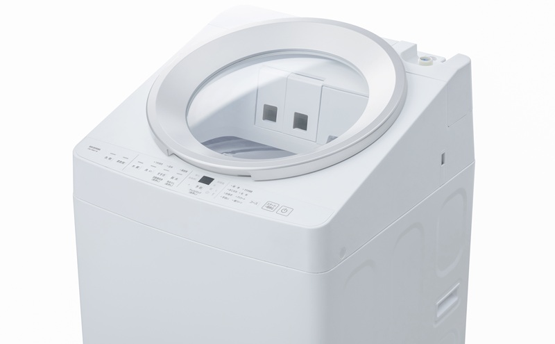 全自動電気洗濯機 7.0kg ITW-70B01-W ホワイト 洗濯機 7kg 7キロ 縦型 全自動 自動投入 縦型洗濯機 全自動洗濯機 ガチ落ち 極渦洗浄 節水 シンプル デザイン 一人暮らし 二人暮らし 新生活 時短 タイパ アイリスオーヤマ OSH オッシュ