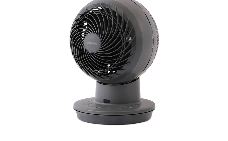 サーキュレーター 扇風機 dcモーター アイリスオーヤマ PCF-SDC15T-EC-AH アッシュグレー 首振り 省エネ dc 28畳 小型 お手入れ簡単 分解 おしゃれ 節電 換気 空気 循環 大風量 上下左右首振り 送風