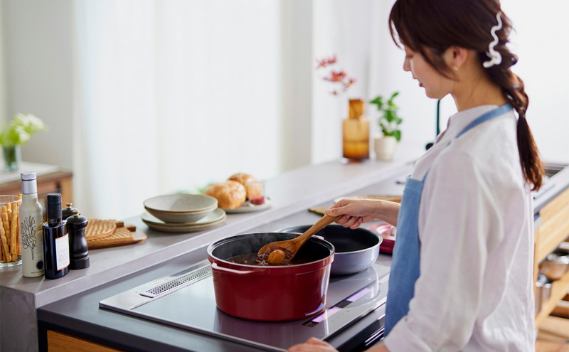 無加水鍋 COTOCO 26cm SMKSN-S26ビーツレッド アイリスオーヤマ