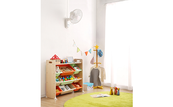 リモコン式壁掛け扇 マイコン式 WFC-306-W アイリスオーヤマ