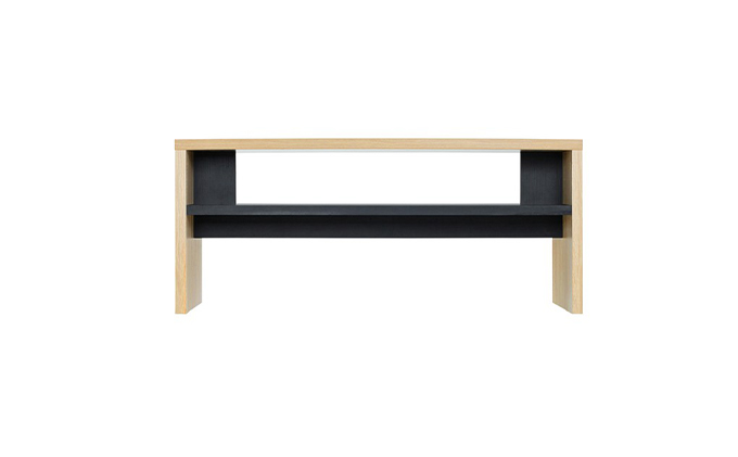 リビングテーブル ライトナチュラル LTB-890W アイリスオーヤマ インテリア 家具 シンプル メラミン樹脂加工 収納棚付き AVボード