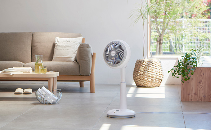 扇風機 サーキュレーター扇風機 18cm STF-DC182T-W ホワイト 送風 アイリスオーヤマ