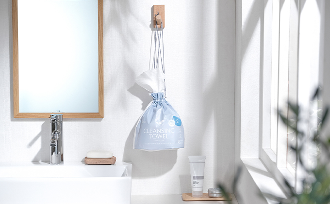 【70枚入り×6個セット】クレンジングタオル ロールタイプ TSC-70R 使い捨て 顔 手 拭き取り 厚手 タオル フェイスタオル 洗顔 アイリスオーヤマ