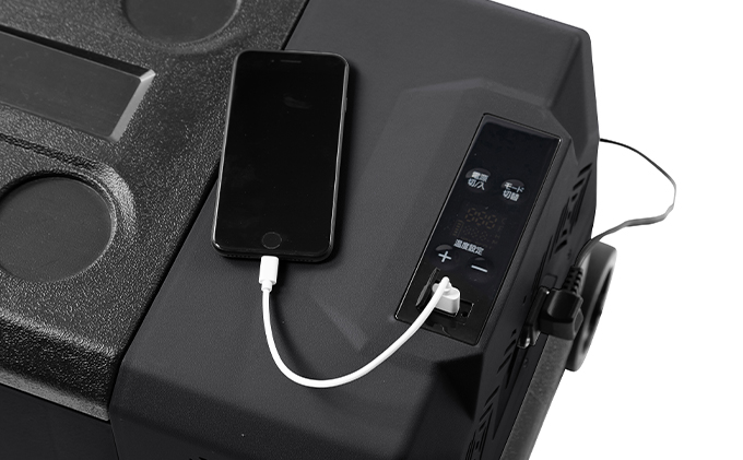 ポータブル冷蔵庫 ポータブル冷蔵冷凍庫 30L IPD-3A-B2 ブラック