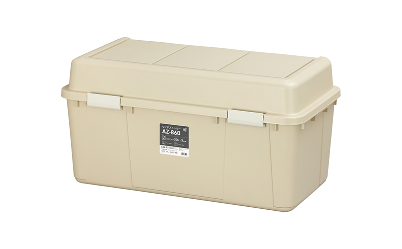 収納 ワイドストッカー 92L 5個セット AZ-860 ベージュ アウトドア ガーデニング ガーデニング用品 コンテナ 収納に便利 多目的収納 アイリスオーヤマ