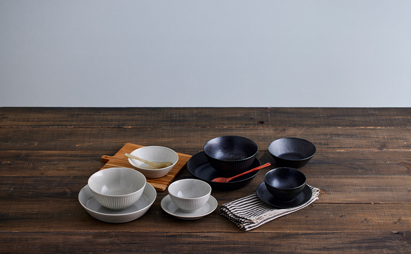 食器 5点セット MNW-5S グレー 電子レンジ 食洗器対応 磁器 新生活 アイリスオーヤマ