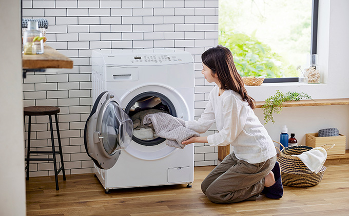 楽天市場】【公式店は2年保証】【設置無料】ドラム式洗濯機 8kg