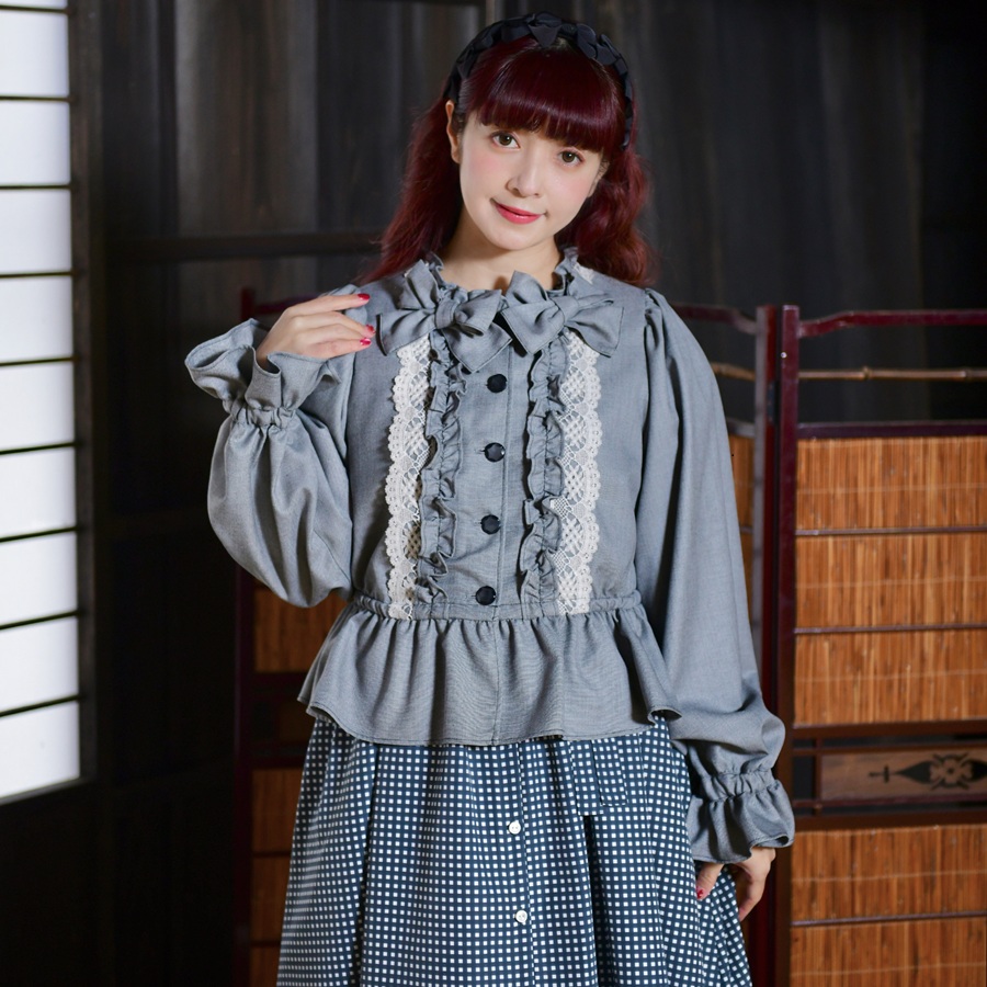 先行予約 アトリエ小町　クラシカルドールジャケット　無地・ブラック フリーサイズ　青木美沙子さんコラボ [服 ロリータ ロリータファッション スイートロリータ 可愛い レディース 姫 お姫様 ]