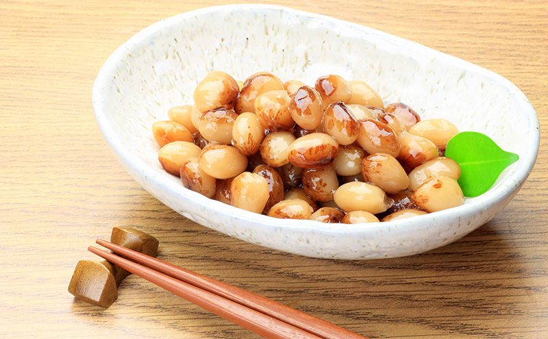 秋田特産 伝統製法 煮豆6缶[とら豆]（480g/4号缶）三輪缶詰【 とら豆 高級菜豆 豆 煮豆 缶詰 保存 秋田 羽後 】