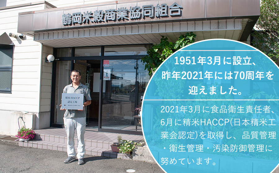 【3回定期便】【新米】 令和7年産 雪若丸10kg (5kg×2)×3回 山形県庄内産　鶴岡米穀商業協同組合