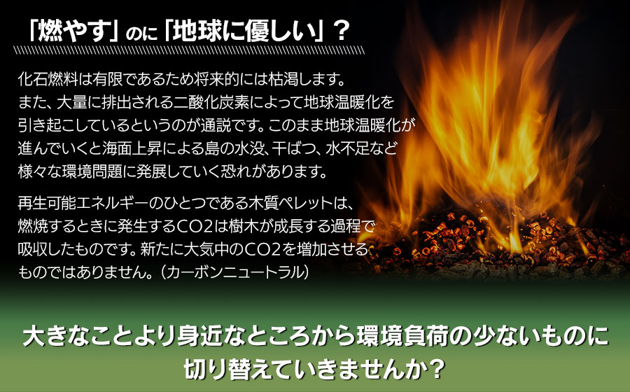 木質ペレット20kg（10kg×2袋）　渡会電気土木