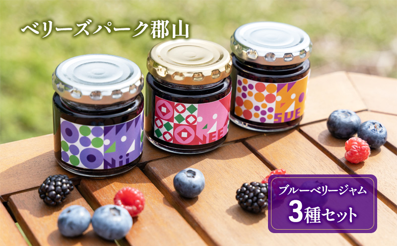 ブルーベリージャム3種セット
