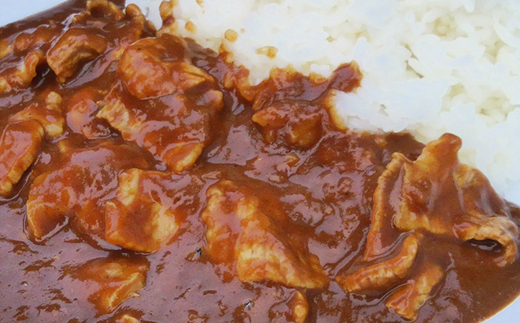 白河高原清流豚カレー2種セット ２種２食ずつ  保存食 備蓄 防災 災害対策 レトルト 惣菜 加工品 食品 F21R-042