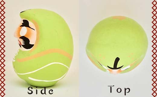 【鳥取県】逢うふるさとチョイス 47都道府県オリジナル白河だるま  人形 工芸品 インテリア F23R-442