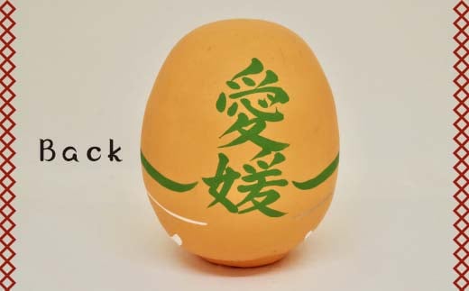 【愛媛県】逢うふるさとチョイス 47都道府県オリジナル白河だるま  人形 工芸品 インテリア F23R-447