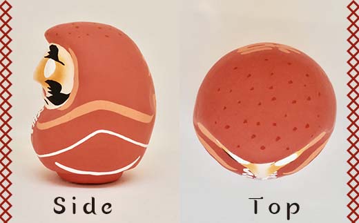 【福岡県】逢うふるさとチョイス 47都道府県オリジナル白河だるま  人形 工芸品 インテリア F23R-448