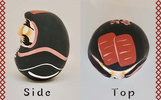 【熊本県】逢うふるさとチョイス 47都道府県オリジナル白河だるま  人形 工芸品 インテリア F23R-453