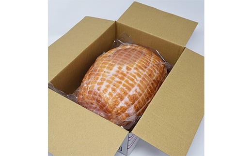 ＜サガミハム＞丸ごとそのまま！切り分けて美味しいスモークドハム約2.8kg 肉 お肉 豚肉 サラダ 惣菜 弁当 ステーキ 厚切り 福島県 白河市  豚モモ肉 豚もも モモ肉 もも肉 ポーク 豚 モモ ポーク 食品 F23R-463