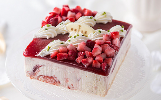 銀座千疋屋 ストロベリーアイスケーキ  アイス デザート スイーツ 菓子 食品 F23R-592