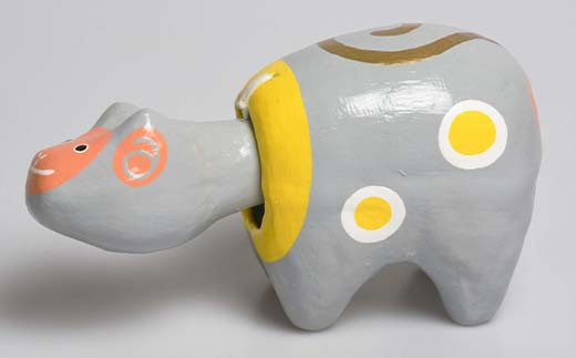 干支べこ（さる）  人形 工芸品 インテリア F23R-800