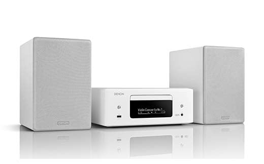 【先行予約】DENON オールインワン・ネットワークCDレシーバー RCDN12W デノン 福島県 白河市  電子機器 家電 電気製品 F23R-861