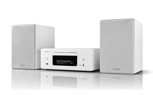 【先行予約】DENON オールインワン・ネットワークCDレシーバー RCDN12W デノン 福島県 白河市  電子機器 家電 電気製品 F23R-861