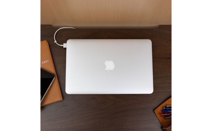 【＆FREL】ワークテーブル 天板（ブラック）脚/フレーム（ホワイト）幅90　奥行45　高さ72 ※離島への配送不可