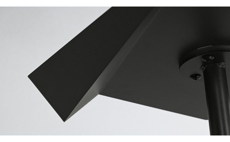 【＆FREL】BCジオラマテーブル 幅33㎝ 奥行33㎝ 高さ62㎝【ホワイト】 ※離島への配送不可