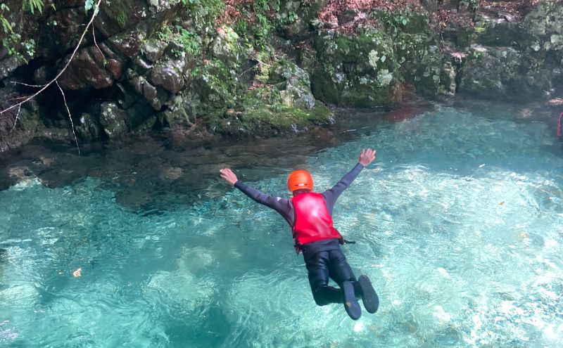 【2025年先行予約】 シャワートレッキング  ベーシックコース 大人2名様 ペアチケット アクティビティ アウトドア 体験