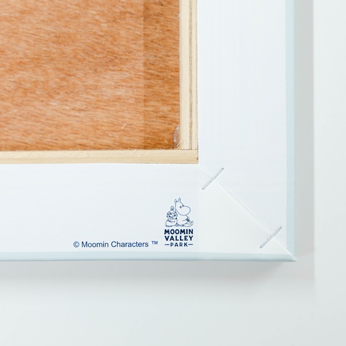 MOOMINVALLEY PARK ファブリックパネルMサイズ（スナフキン＆ミイ）[52211015]
