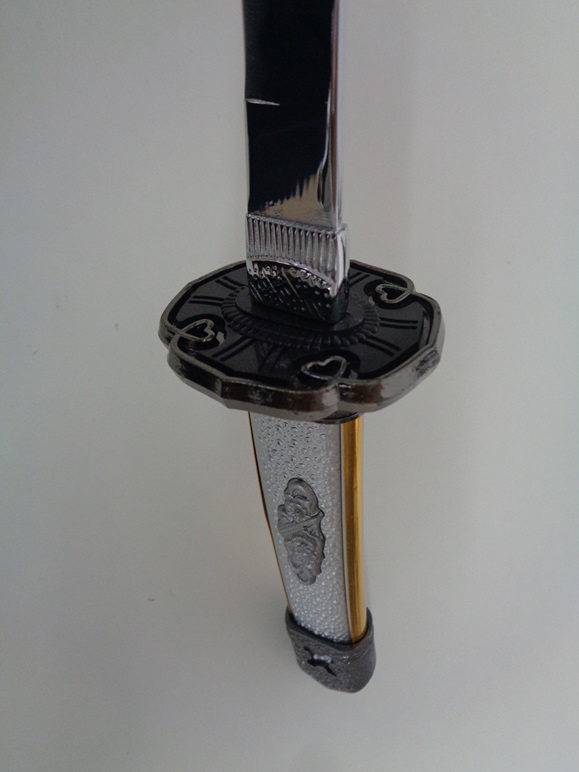 創業80余年 森泉人形の太刀一本飾り 銀[52210984]