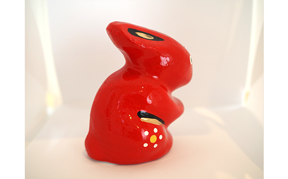 【鴻巣の赤物】干支シリーズ「卯年（ウサギ）」