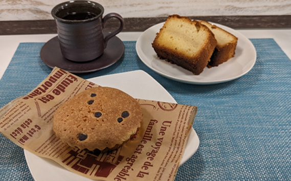 ブランデーケーキとマドレーヌの詰め合わせ